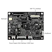 50 pin lcd controller board